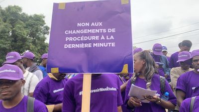 Students in Cameroon protest new financial requirements for French visas