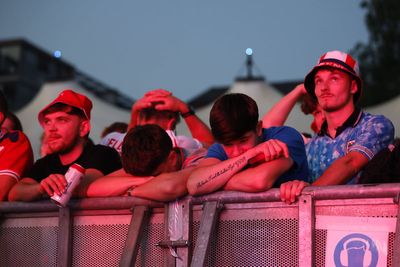 Peak TV audience of 24 million for England’s World Cup semi-final defeat