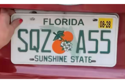 76-Year-Old Florida Retiree Went 'Ballistic' Over Her 'SQZ A55' Plate, Then Her Community Voted 16-1 To Keep It