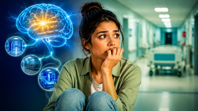 Psychology says if hospitals make you anxious, here's what your brain may be doing