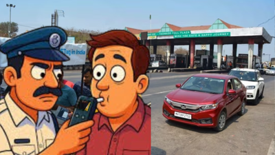 Can you be charged with drunk driving if you only smell of alcohol?