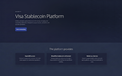 Exclusive: Visa launches new platform to provide stablecoin services to more than 200 million merchants