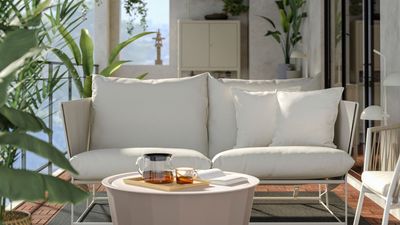 IKEA’s 5-Star-Rated Conversation Set Is a Small Garden Hero and “The Most Comfortable Patio Sofa I've Ever Tried," Says One of Its Reviews