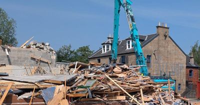 Iconic River City torn down as new images show bulldozers on set