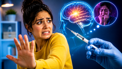 Psychology says people who are terrified of injections and needles aren’t dramatic, they may be anticipating pain more than actual pain