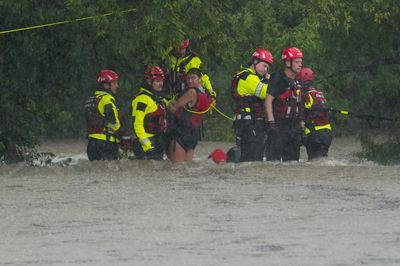 At least two dead as life-threatening flash floods and storms hit central Texas