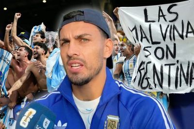 Argentina’s Leandro Paredes defends team’s decision to unfurl Falklands banner: ‘This was not just a football match’