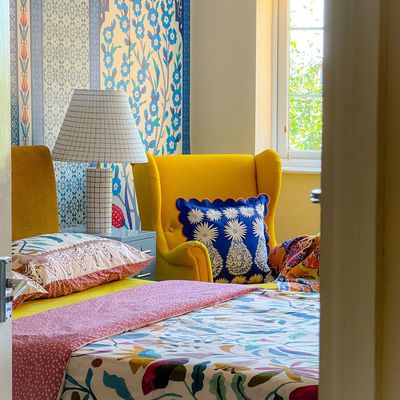 I was convinced florals weren't my thing – now they're all over my home