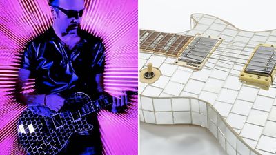 The Edge’s mirror ball Les Paul was one of his most experimental U2 guitars – now it’s up for auction