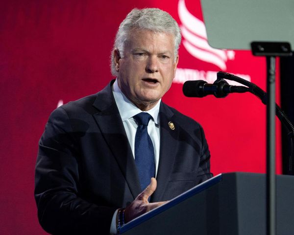 Trump-backed Senate candidate is linked to white nationalist influencer – his son-in-law