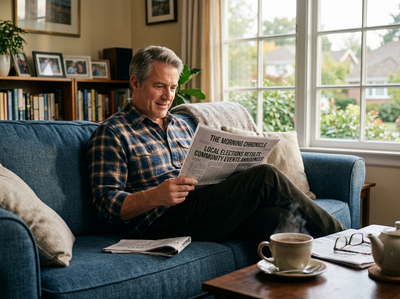 Psychology says people who like to read a copy of a newspaper along with a cup of tea everyday in morning aren't avoiding change: What this daily habit may reveal?