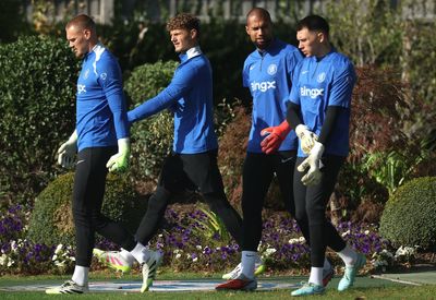 Chelsea star pictured in Strasbourg training with transfer future uncertain