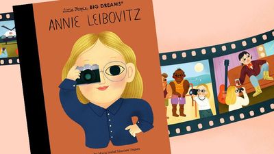 A fun new picture book traces Annie Leibovitz's journey in photography, and offers kids an early lesson in creative reinvention