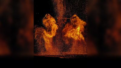 Old-world fire and new-world tech: how an iPhone's extreme telephoto reach photographed China's ancient art of molten sparks