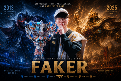 Why is Faker considered the GOAT of League of Legends?