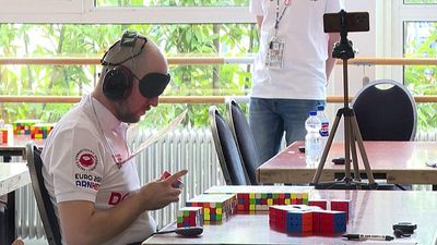 Rubik’s Cube stars shine at European speedcubing event in the Netherlands