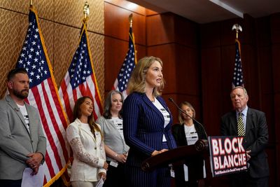 Epstein survivors accuse ‘condescending’ Todd Blanche of gaslighting in meeting held as part of his AG bid