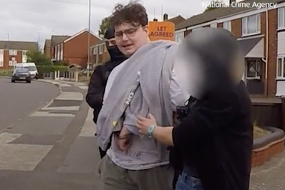 Moment teen hacker laughs as he is arrested for ‘extremely serious’ TfL attack