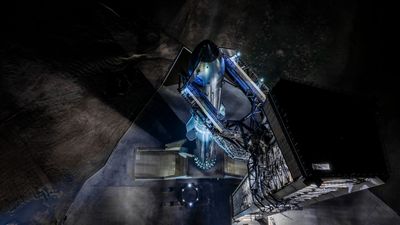 SpaceX stacks massive Starship rocket ahead of July 20's Flight 13 test launch (video)