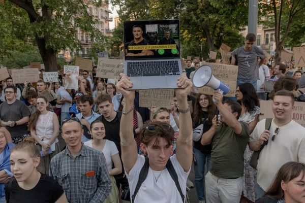 Ukraine-Russia war latest: Zelensky sparks outrage and protests after sacking popular defence minister