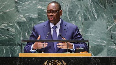 UN campaign trail takes former president Macky Sall back to Senegal