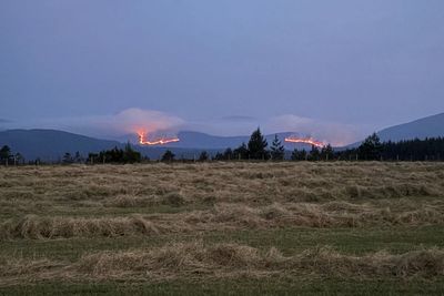 Firefighters continue battling major wildfire in Cairngorms