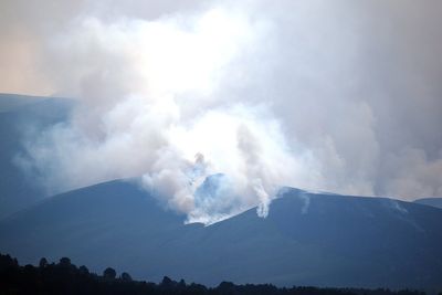 Wildfire tears through Cairngorms National Park as emergency teams battle to contain blaze