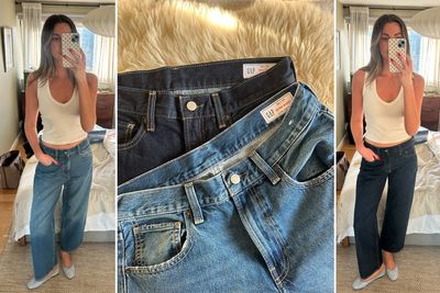 I tried on the Gap x Hailey Bieber denim jeans capsule – and I have one criticism