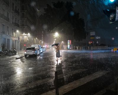 Weather tracker: Thunderstorms strike across Europe amid record heatwave