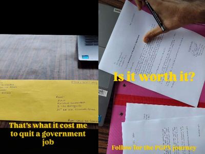 Rs 74 lakh: Former paramilitary officer shares the cost of leaving a govt job to pursue an MBA, asks if it's worth it
