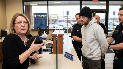 Man steals kitten, tries to rob a Maryland bank but gets caught; feline Magnolia is now looking for a ‘law-abiding’ owner!
