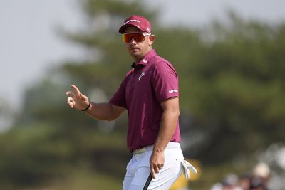 The Open: Record-equalling Lucas Herbert surges up the leaderboard