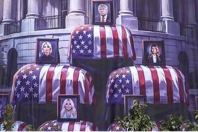 Trump Family Shown in Coffins on Chilling Iranian Billboard as Tehran Escalates Death Threats