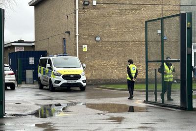 Boy, 13, denies attempted murder of two pupils at north London school
