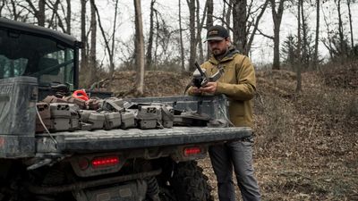 Pro Hunter Chris Bee Tells Us Why EV UTVs Are The Future. And How His Can-Am Makes Everything More 'Efficient'
