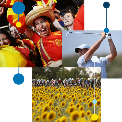 World Cup final, the Tour de France and Open golf – follow with us