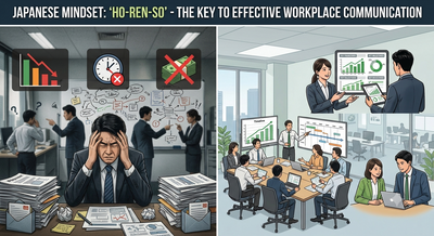 Japanese Mindset: 'Ho-Ren-So'- Poor workplace communication costs more than you think- this Japanese workplace philosophy is the perfect remedy that builds trust, teamwork, and better leadership