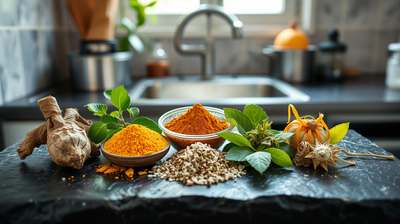 6 Ayurvedic Herbs With Real Clinical Evidence: Ashwagandha, Turmeric, and More
