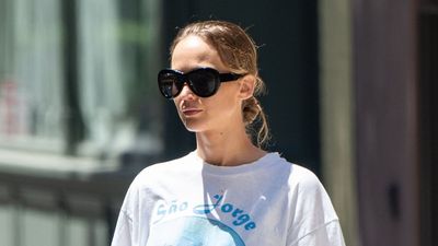 I normally shy away from shorts in summer, but Jennifer Lawrence’s mid-length denim style is too flattering to ignore