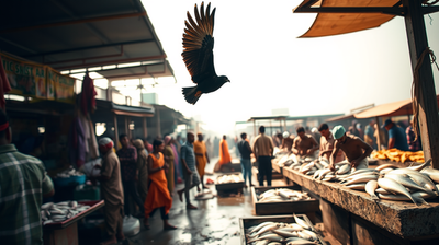 How Kites and Eagles Have Mastered Urban India's Shifting Food Chain Without Human Help
