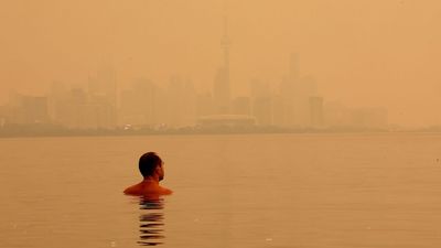 These photos are not from an apocalyptic movie set. Achingly beautiful photographs capture the devastation of this week’s wildfires