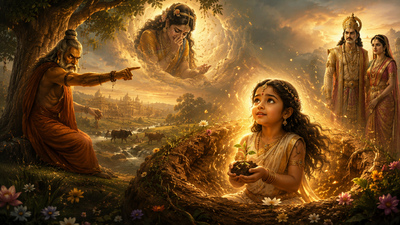 How One Curse Led to the Birth of Mata Sita
