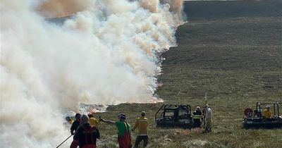 Cairngorms authorities issue update as wildfire burns for fourth day