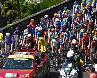 Tour de France stage 14: Pogacar powers clear to win his fourth stage of 2026 race – as it happened