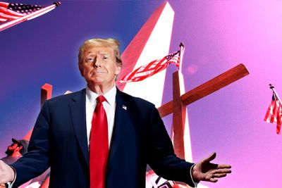 Laundering political money through God