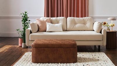 If Your Living Room Feels Cramped, Designers Say to Swap Your Coffee Table for One of These First