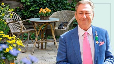 Alan Titchmarsh reveals his secret for making a small garden patio look bigger with one simple change