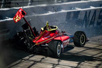 David Malukas taken to hospital after heavy Nashville IndyCar crash