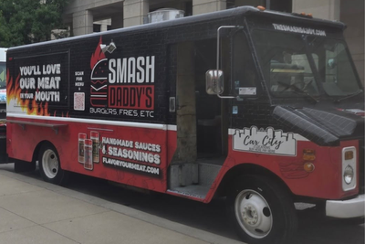 Food truck is booted from market over its innuendo-laden slogan as owner cries ‘censorship’