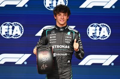 Belgian Grand Prix qualifying results: Kimi Antonelli storms to dominant pole position at Spa
